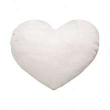 1PC Heart-Shaped Plush Pillow, Soft And Fluffy, Sofa Bed Decorative Pillow, Heart Pillow, Heart Pillow, Room Decor, Home Decor, Living Room Decor - Multicolor - View 13
