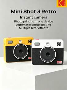 Kodak MiniShot3 Retro 復古拍立得｜拍照印刷一體，自動覆膜 + 多濾鏡，便攜出片，學生黨 & 節慶婚禮送禮神器 - 查看 3