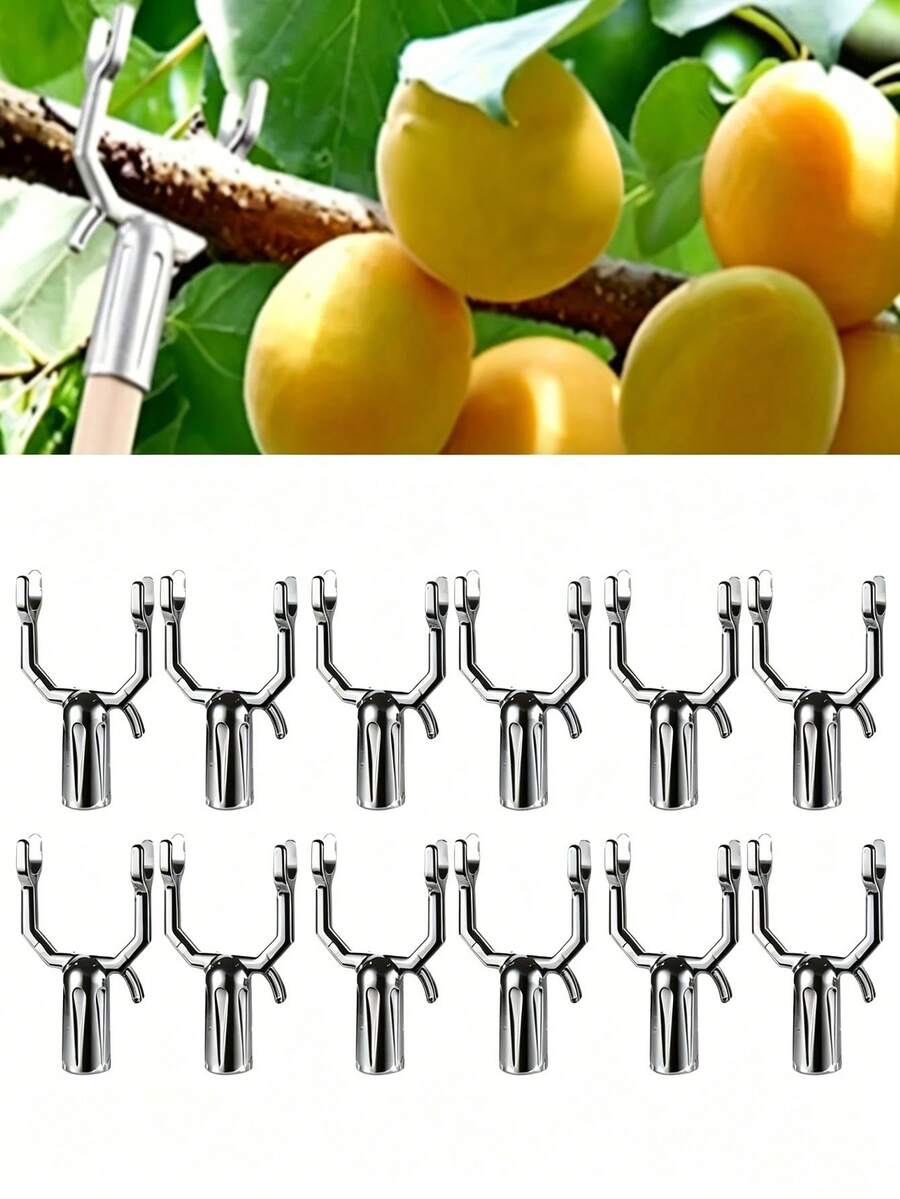 Fruit Tree Branch Support Stakes, Plant Trellis Support, Metal Branch Support Rack And Fork Tool Set, Suitable For Orchards, Vineyards And Rooftop Gardens, Fits 0.75 Inch Tubes, Orchard Supplies | Stylish Metal Design - A - View 1