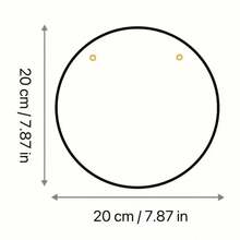 2D Flat Christmas Scene Pink Wooden Hanging Plaque - Pink Wreath Jesus Round Door Decor, Ideal Christmas Decoration For Front Door And Wall, Pre-Drilled Holes, Style As Shown In Size Chart - Multicolor - View 2