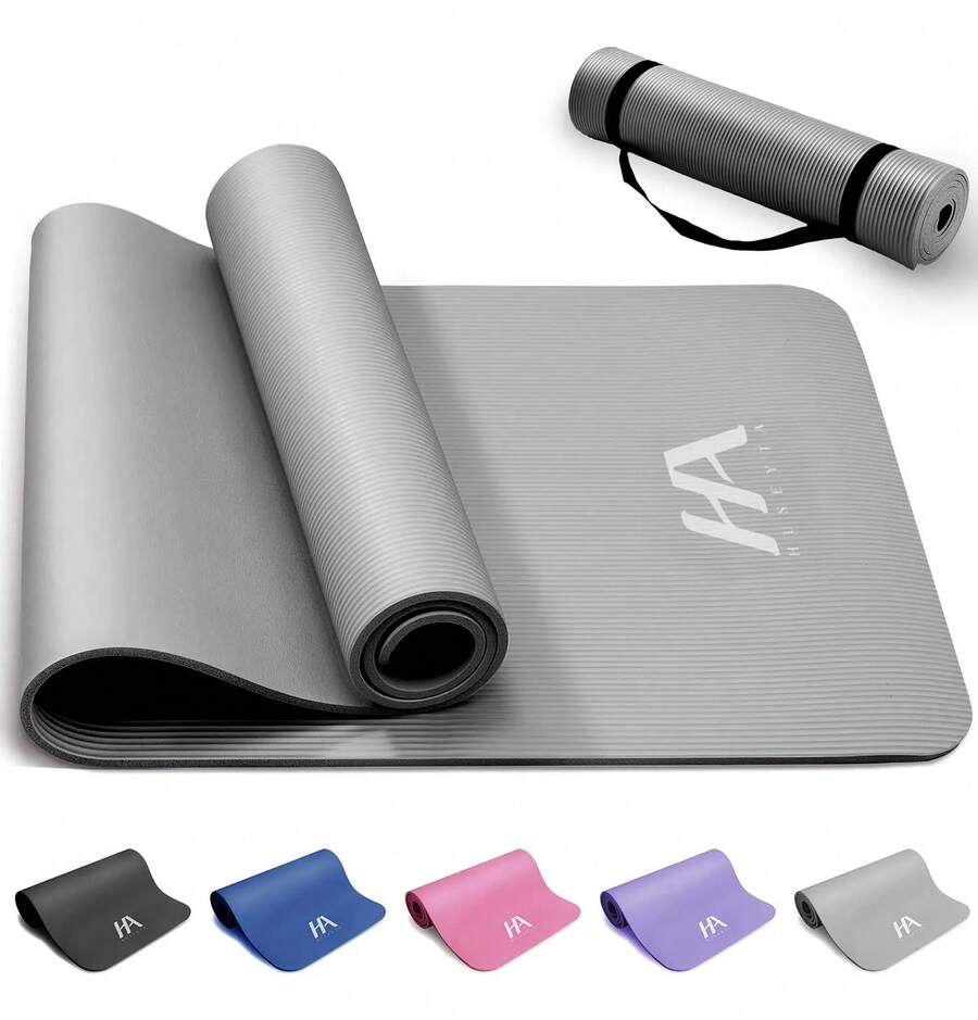 Pilates Floor Mat - Dark Grey - View 1