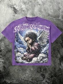 Women T-Shirts - 紫色 - 查看 1