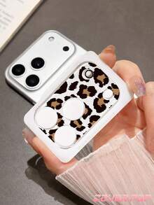 1pc Yellow Brown Leopard Print Camera Lens Protector Film, Compatible With IPhone 17Pro/17 Pro Max; Made Of Tempered Glass, Full Coverage Design, High Definition & Transparent, Scratch-Resistant & Anti-Fingerprint, Compatible With Phone Cases, Easy To Install. - Clear - View 6