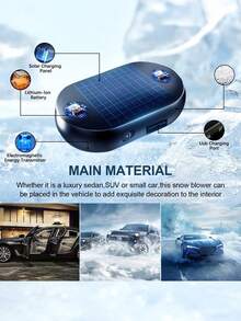 rayhong Car Electromagnetic Molecular Interference Snow Removal Device, Fast Ice Melting And Snow Removal, Anti-Freeze Snow Removal Tool, 3.7V 30mAh, De-Icing And De-Fogging Tool - Multicolor - View 11