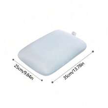 1PC Summer Ice Silk Mini Pillow, Soft Machine Washable Small Pillow, Office Camping Travel Memory Foam Pillow, Detachable And Washable - Easy To Carry - one-size - View 2