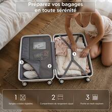 Suitcases - White - View 6