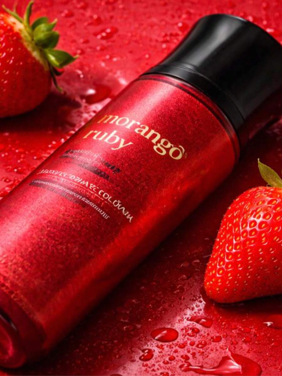 Body splash Deo Colônia Morango Ruby 100ml - Doce - Visão 1