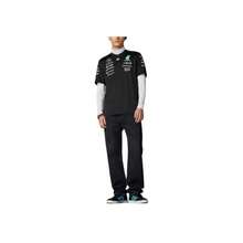 Adidas X Mercedes-Amg Petronas F1 Collaboration Team Ss25 Comfortable Versatile Soft Short Sleeve T-Shirt Black Tops Men - 彩色 - 查看 3