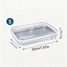 PVC Zipper Storage Bag - White, Transparent And Stackable - For Organizing Baby And Maternity Supplies; Suitable For Travel And Nursery Organization. - Multicolor - View 9