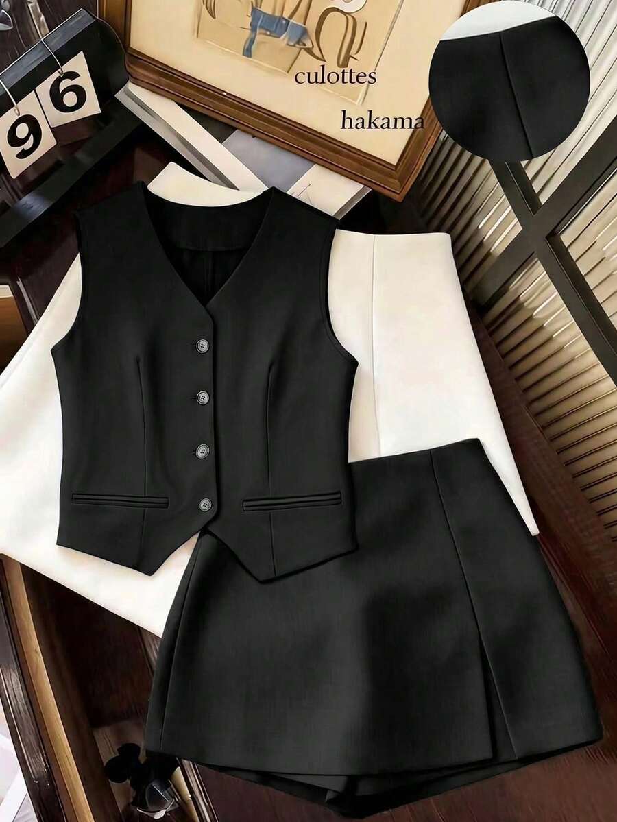 Wedding Jumpsuits & Suits - Black - View 1
