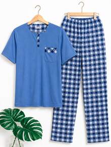 Men Loungewear Onepieces - Grey - View 6