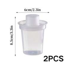 2pcs Portable Baby Formula Powder Dispenser Box, Newborn Baby Milk Powder Storage Container, 1pc 80ml - Multicolor - View 11