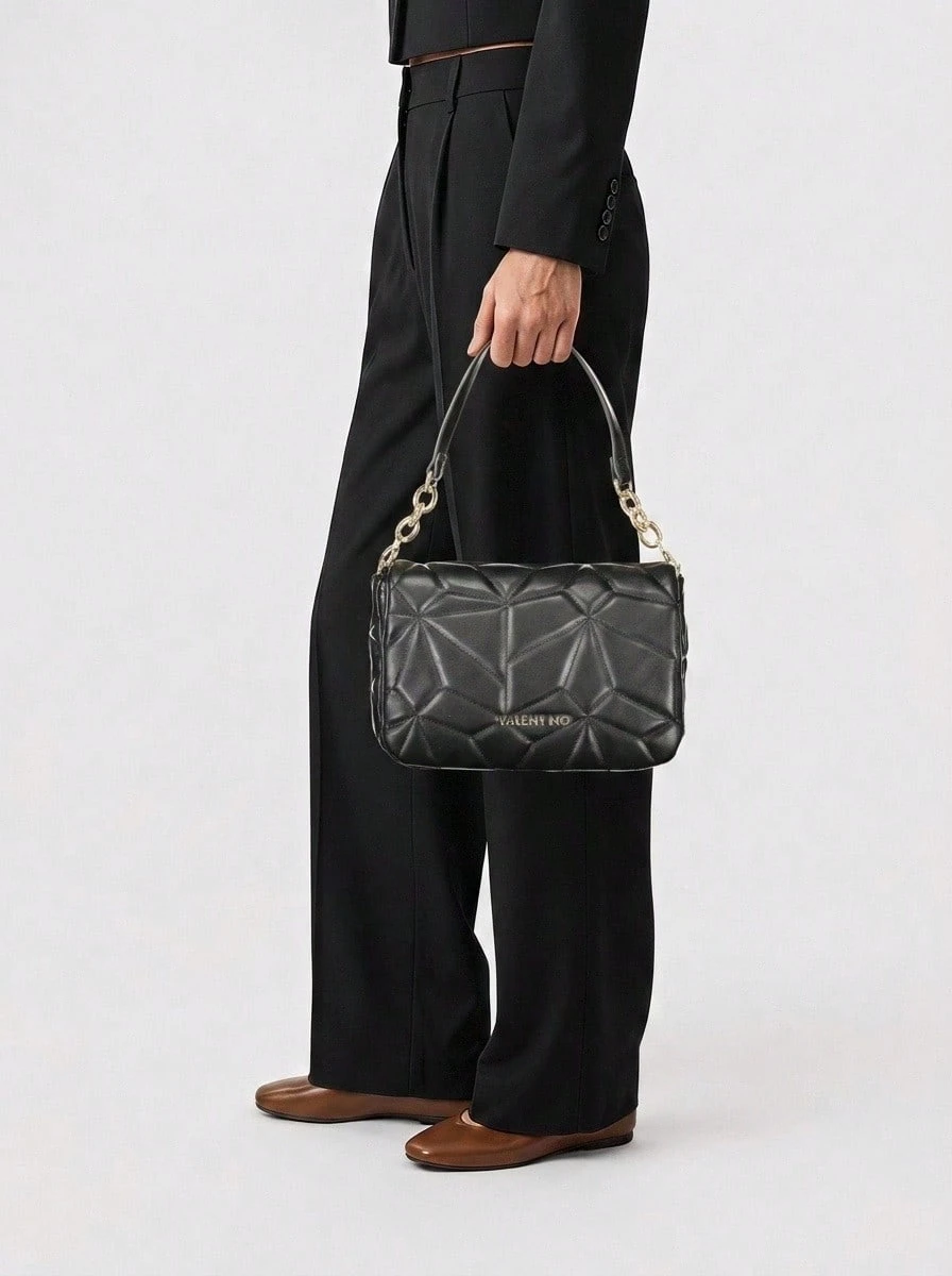 Valentino Bags حقائب رياضية وحقائب يد للنساء باللون الأسود - الأسود - مشاهدة 1