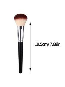 Premium Large Setting Powder Brush Contour Brush Soft Fluffy Multi-Function Facial Makeup Brush Daily Makeup Tool - Black - View 9