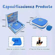 Mini Laptop Educativo De Español/inglés De Juguete Para Niño - Rosa Roja - Ver 10