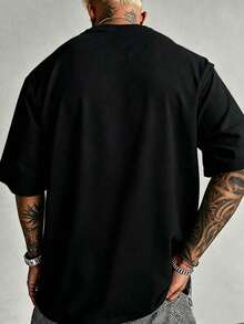Men T-Shirts - Black - View 2