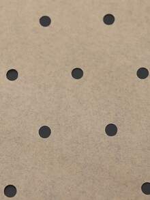 100/200/300pcs Perforated Air Fryer Oil-Absorbing Baking Paper, Non-Stick Silicone Baking Mat Air Fryer Liner Paper, Air Fryer Kitchen Accessories Cookware - Wood Color - View 3