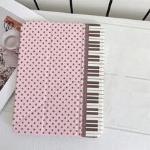 粉色波點鋼琴鍵盤平板保護殼，附筆槽，相容於 iPad 10代 Smart Case/11(A16 2025)/相容於 Galaxy S9/S7/S10+/相容於小米/相容於華為 - 彩色 - 查看 6