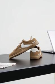 Kappa Maillard Colorway Retro Low-Top Casual Training Shoes - Brown - View 3