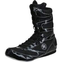Ringside Diablo Boxing Shoes, Synthetic Leather Shoes For Men And Women, Lightweight, Low-Top Ankle Shoes For Boxing, Wrestling, Workout, Variant 1 - Black - View 1