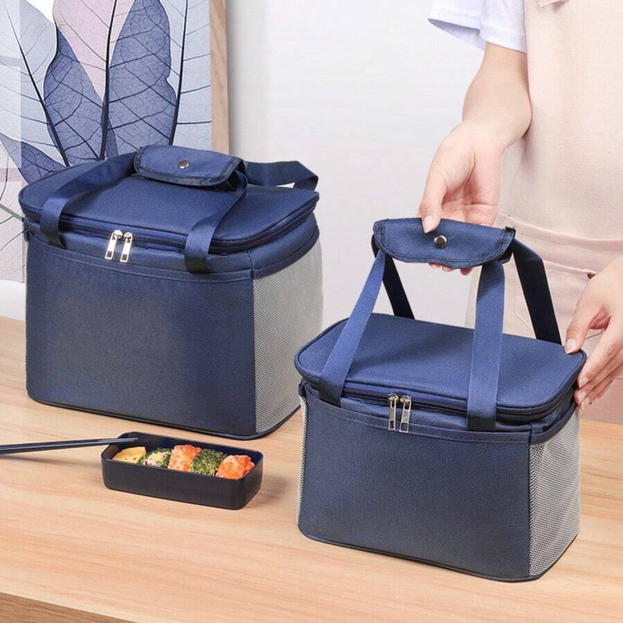 特大號保溫袋：可長時間保溫保冷 - 可重複使用購物袋、柔軟保冷袋、輕巧耐用拉鍊 - 彩色 - 查看 1