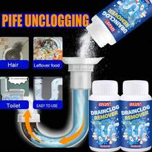 Kit de Manutenção de Drenos Oxus, Adequado para Drenos de Banheiro/Cozinha/Piso, Produto Seguro para Fossa Séptica, Sem Produtos Químicos Agressivos, para Sistemas de Esgoto, Ideal para Cuidado de Drenos de Banheiro, Pia e Chuveiro. - Em pó - Visão 6