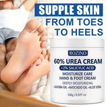Rozino 100g Urea Hand And Foot Cream, Continuous Nourishment, Soothes Dry And Rough Skin, Softens Cuticles, Large Capacity Moisturizing Cream, Suitable For Hands And Feet, Unisex - Honey - View 8