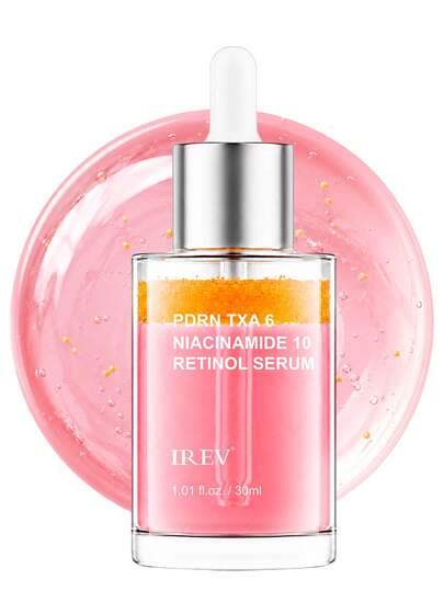 MOOYAM PDRN 6% Niacinamide 10% Retinol Serum, Improves Dullness, Brightens And Whitens Skin Tone, Transparent And Smooth Skin, Deeply Moisturizes And Improves Skin Texture