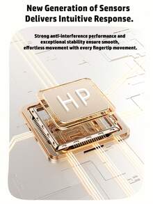 HP S1000 Plus 可爱静音无线鼠标，2.4GHz 便携式 USB 鼠标，即插即用，适用于台式机和笔记本电脑，完美的节日礼物 - 查看 5