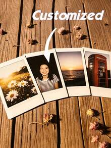 Custom Photo Printing For Camera And Photo Frame - High Definition Instant Photo, Upload Your Own Photo To Create Photo Album, Modern/Vintage Style, Suitable For Film - Multicolor - View 3