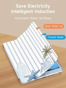 Kingsung The Polka Dot Lily Pattern Tablet Is Compatible With IPad Air 8 (Model M4), 2026 11 Inches/13 Inches, 9.7/10.2/10.5/10.9/12.9 Inches, Pro 11 Inches, 10th Generation, Galaxy Tab S6 Lite 10.4 Inches, Kindle Paperwhite 2024 12th Generation, Kindle 2022 11th Generation, With Smart Stand, Shock Resistance, Automatic Wake-Up, And Sleep Function - Multicolor - View 5