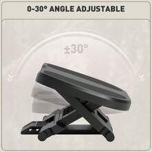 0-30° Three-Height Under-Desk Support Footrest - Grey - A - View 6