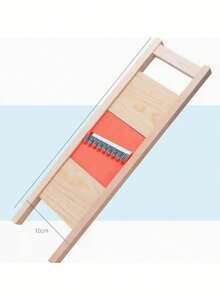 1pc Potato Slicer Grid Slicer Tool Grid Peeler Wavy Vegetable Slicer Carving Knife Small Kitchen Tool Accessory Fruit & Vegetable Tool Kitchen Supplies Slicer Food Salad Decoration Storage Party Birthday Suitable - Yellow - View 6