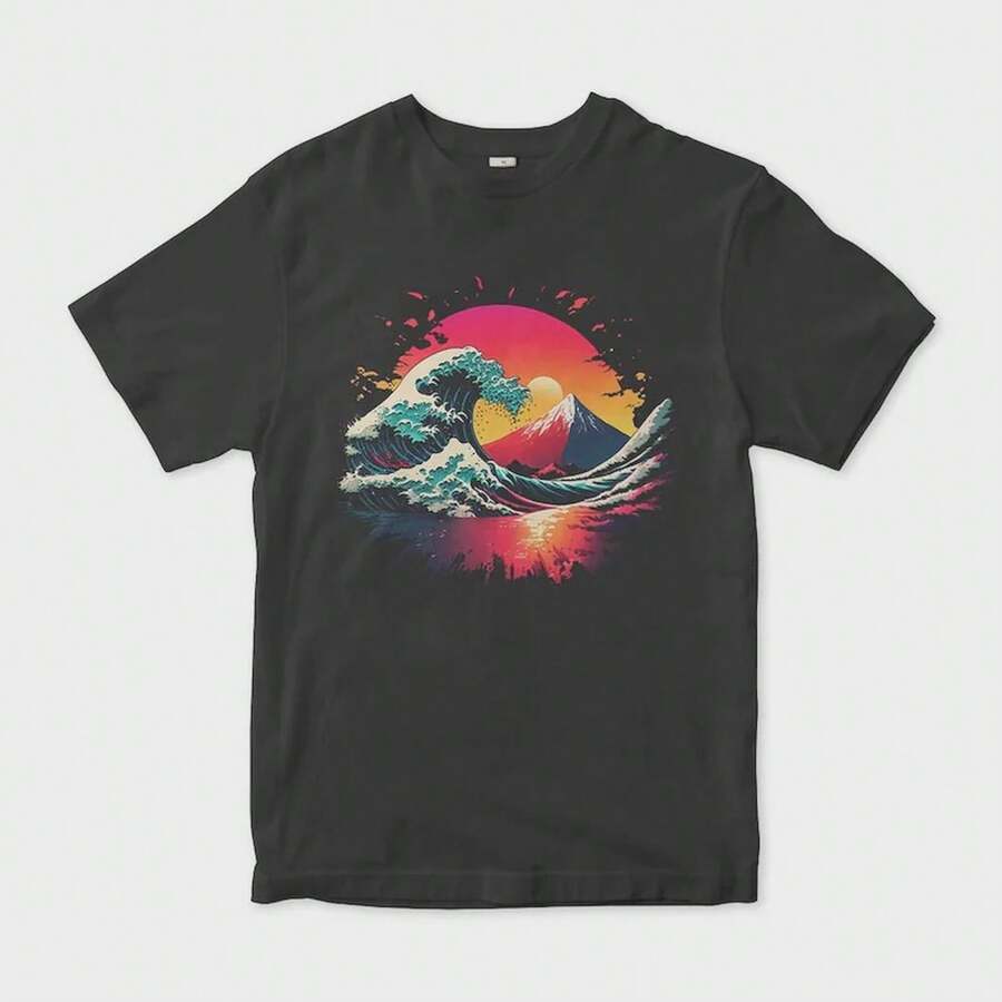 Men Sports Tees & Tanks - 黑色 - 查看 1