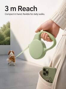 7Alas Retractable Pet Leash, Easy To Manage, Nylon Rope Leash, Suitable For Small And Medium Dogs - Multicolor - View 5