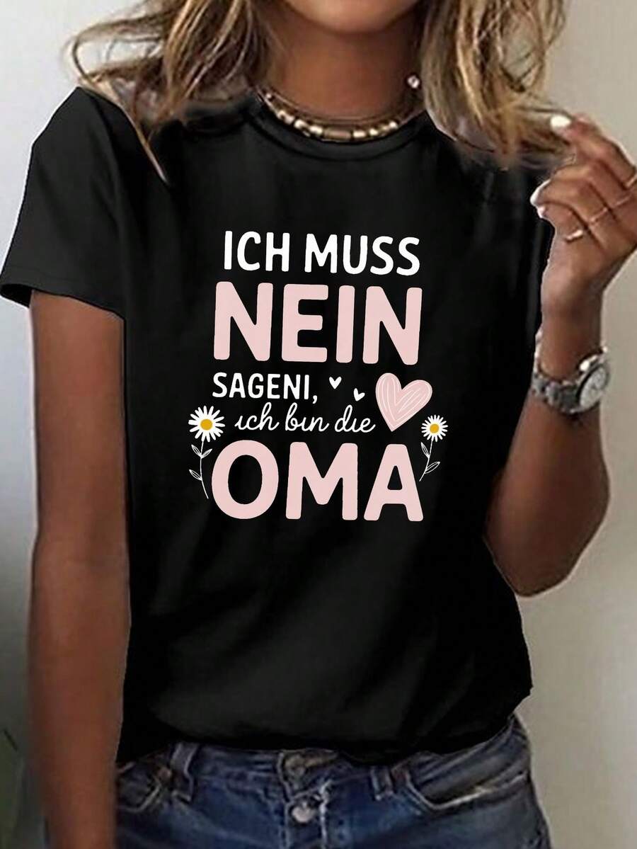 Women T-Shirts - 黑色 - 查看 1