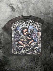 Women T-Shirts - 黑色 3 - 查看 1