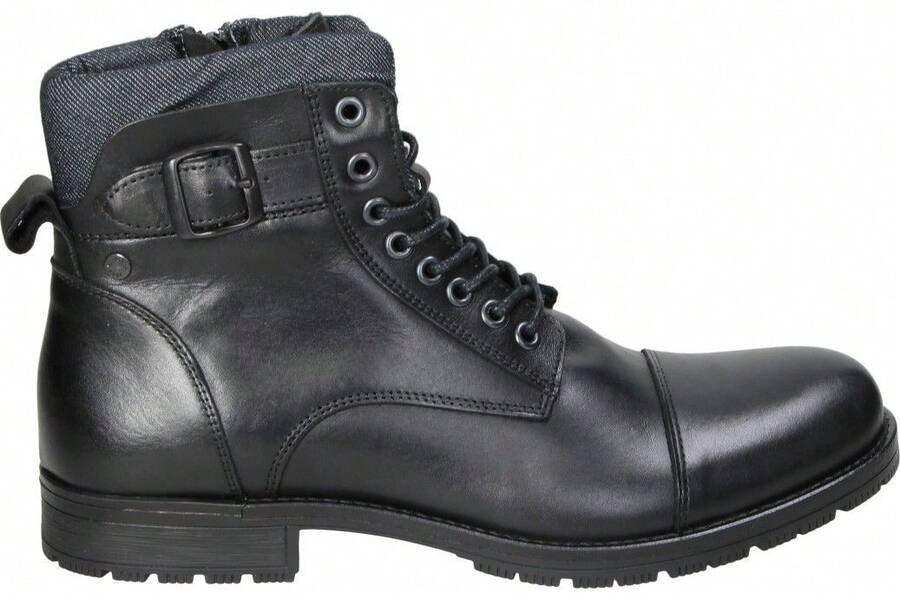 Botas JACK & JONES 12140935 caballero antracita - Svart - Visa 1
