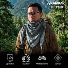Polyester SCARF - Turkuaz mavisi - Görünüm 2