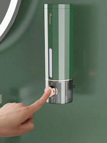 1pc Wall-Mounted Lotion Dispenser, Home Bathroom Accessory, Autumn Home Decor, Back To School Bathroom Supplies - Multiple Styles - View 6