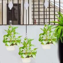3pcs Adjustable Pulley Hangers - Heavy Duty, Retractable Plant Hooks For Indoor & Outdoor Use - Ideal For Garden Baskets, Pots & Bird Feeders - A - View 8