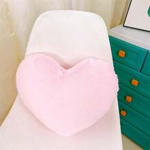 1PC Heart-Shaped Plush Pillow, Soft And Fluffy, Sofa Bed Decorative Pillow, Heart Pillow, Heart Pillow, Room Decor, Home Decor, Living Room Decor - Multicolor - View 16