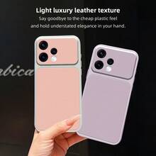 Casing Ponsel Kulit Asli Mewah, Lembut, Matte, Anti-Selip, Tahan Guncangan, Gaya Bisnis Klasik, Kemewahan Tanpa Ribet. Perlindungan Tepi Penuh, Perlindungan Lensa, Sentuhan Nyaman Ramah Kulit dengan Perlindungan Peredam Guncangan yang Tahan Lama, Desain Anti-Sidik Jari. Cocok untuk Reno 15 14 13/16Pro 15 Pro Max/13F 14F 15c 16 Pro 15 Pro Mini - Berwarna merah muda - View 6