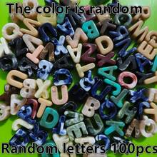10pcs 21x14mm Acrylic Letter Beads, 26 Random Mixed Color Letters, Clothing Decoration Accessories, Handmade Jewelry Making Materials For Necklace, Bracelet And DIY Crafts - Multicolor - View 17