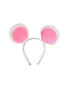 1pc Cartoon Cute Mouse Ear Headband - Animal Ears Party Perfect Accessory Costume Prop - Multicolor - View 11