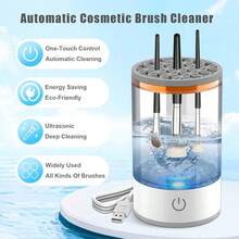 Electric Makeup Brush Cleaner, Automatic Deep Cleaning, USB Powered Makeup Brush Cleaner, Quick Drying And Storage, Suitable For All Makeup Brushes, Keeps Skin Clean And Healthy, A Great Gift - Shape - View 5