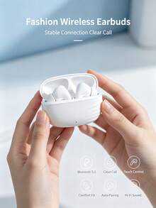 2026 High-Version Wireless Earphones, Built-In Microphone, Lossless Sound Quality, Zero Latency, 24-Hour Long Battery Life, Suitable For Sports, Fitness And Enjoying Music - View 11