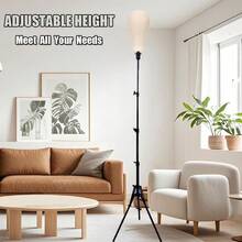 61 Inch Adjustable Wig Stand Tripod With Mannequin Head, Hair Cap, Elastic Band, T-Pin Tool Set, Suitable For Wig Styling, Production, Display, Beauty And Hairdressing Training, Halloween - View 9
