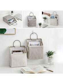 Tas Penyimpanan Gantung Portabel, Organizer Saku Kain Multi-Lapisan Hemat Ruang, Penyimpanan Mudah, Cocok Untuk Asrama, Rumah, Dapur, Kamar Tidur, Kamar Mandi, Perlengkapan Perjalanan, Dekorasi Rumah - MultiWarna - View 5