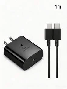 Fast Charging US Plug Type A 110-127V 45W Super Fast Type-C Wall Charger Compatible With 3.3ft/6.6ft C-C Data Cable Compatible With Samsung S26/S25/S24/S23/S22 And 17/16/15 Series Ideal For Home Office Travel Valentine's Day Gift - US A Type Plug(110-127V) - View 15